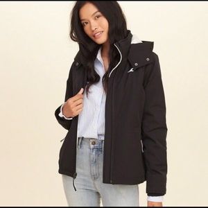 Hollister All Weather Jacket Fleece Lined Parka